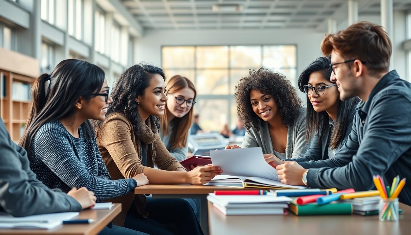 Students and educational resources in a modern learning environment